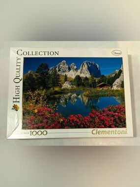 Clementoni Passo Pordoi 1000 Piece Jigsaw Puzzle High Quality Collection